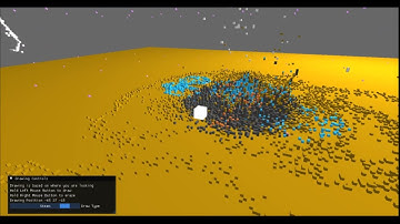 3D Falling Sand Simulation/Game Demonstration | Archea Demo