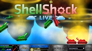 Double Mega Nuke! - Out of The Map! - (ShellShock Live)