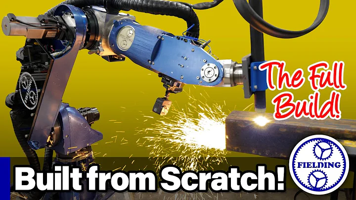 Industrial Robot Built from Scratch. Jarvis 2.0, T...