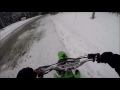 Can you ride a dirt bike in the snow