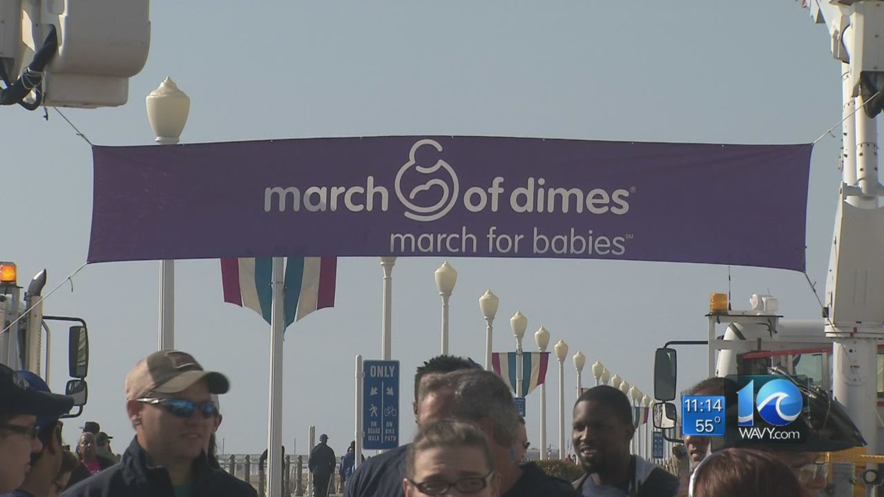 March of Dimes walk for babies YouTube