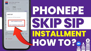How To Skip SIP Installment in PhonePe? How To Pause Mutual Fund SIP For 1 Month?