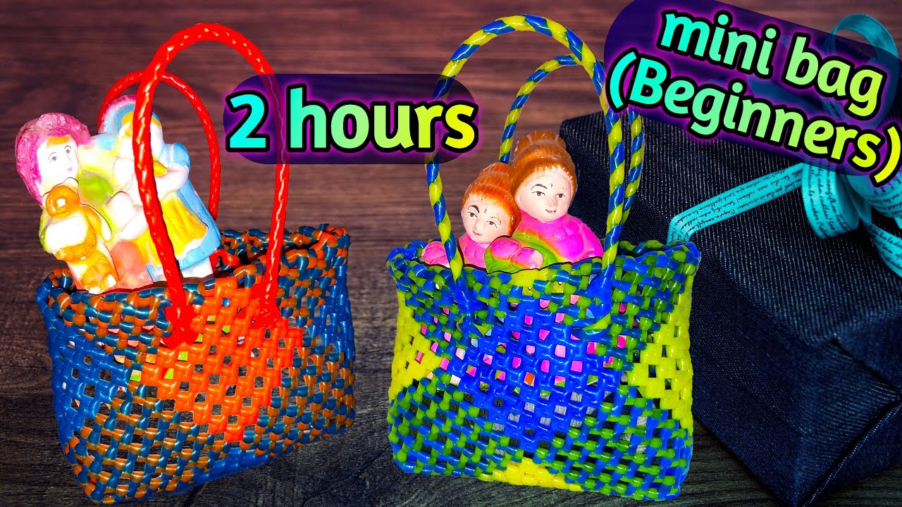 மினி கிராஸ்கட் கூடை | Mini Cross cut Basket  | Mini Basket | Mini Koodai making for Beginners