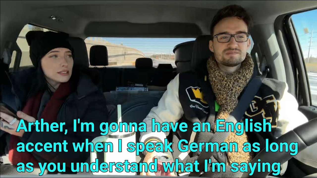 Julia is using Duolingo to learn a German language