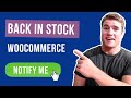 Set up a “Back in Stock” notifier on WooCommerce (free method)