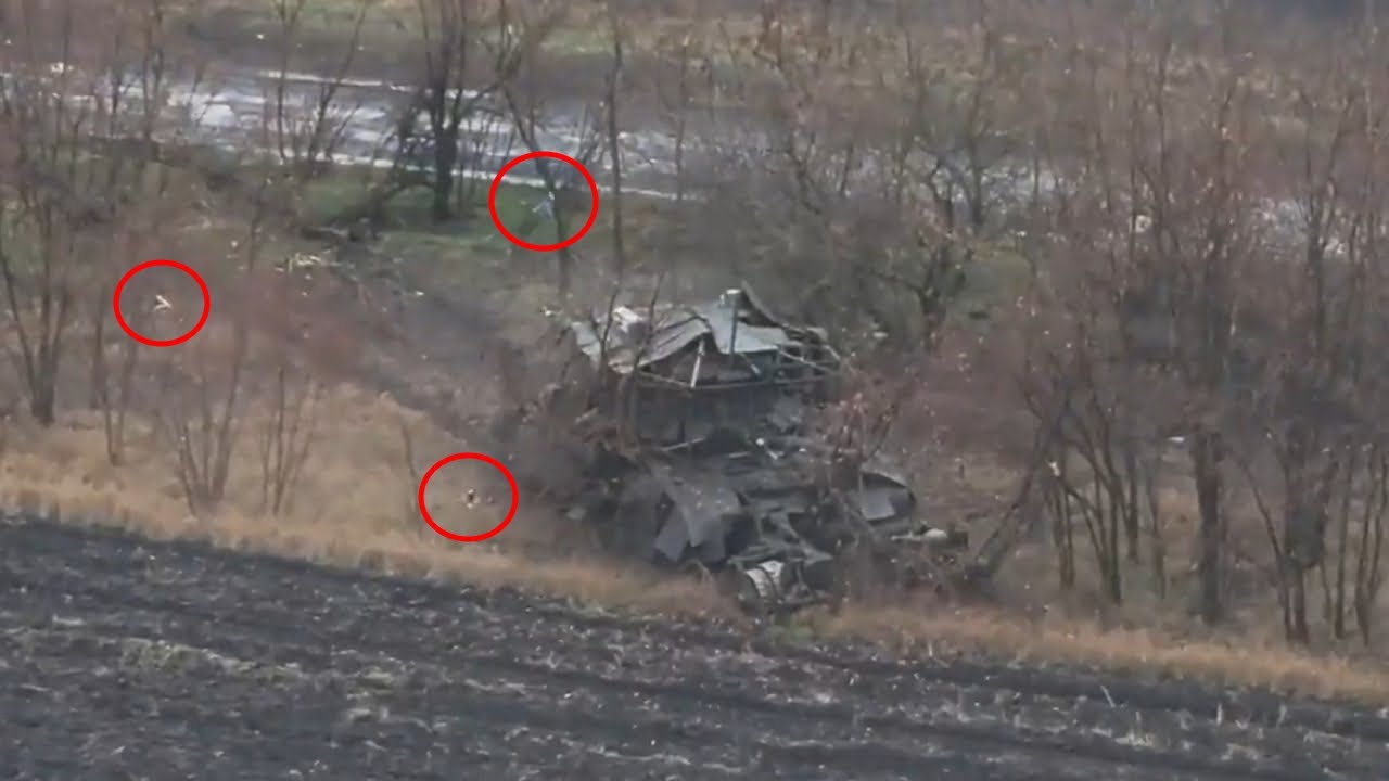 3 FPV Drones Destroy T-72B3 Tank At The Same Time - YouTube