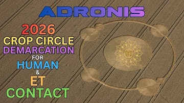 Adronis - 2026 Crop Circle Demarcation for Human and ET Contact