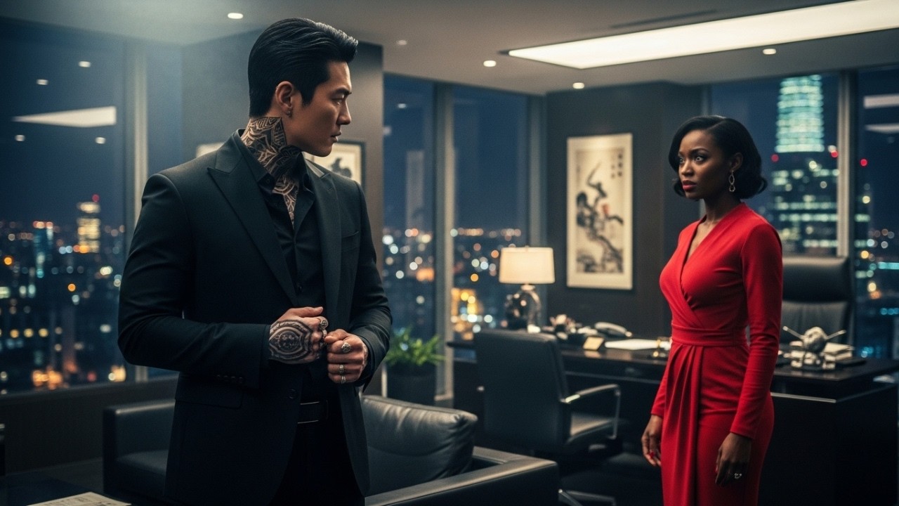 Black Secretary Wore a Short Red Dress — The Boss Cancelled All Meetings and Locked the Office Door