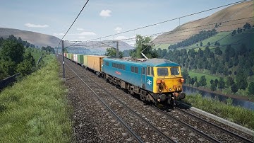 Train Sim World 5 British Rail Class 87 West Coast Main Line over Shap PS5 Gameplay