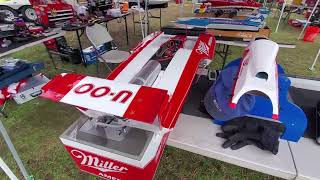 Scale Model RC Hydroplane Pit Tour | 58 Awesome Race Boats!