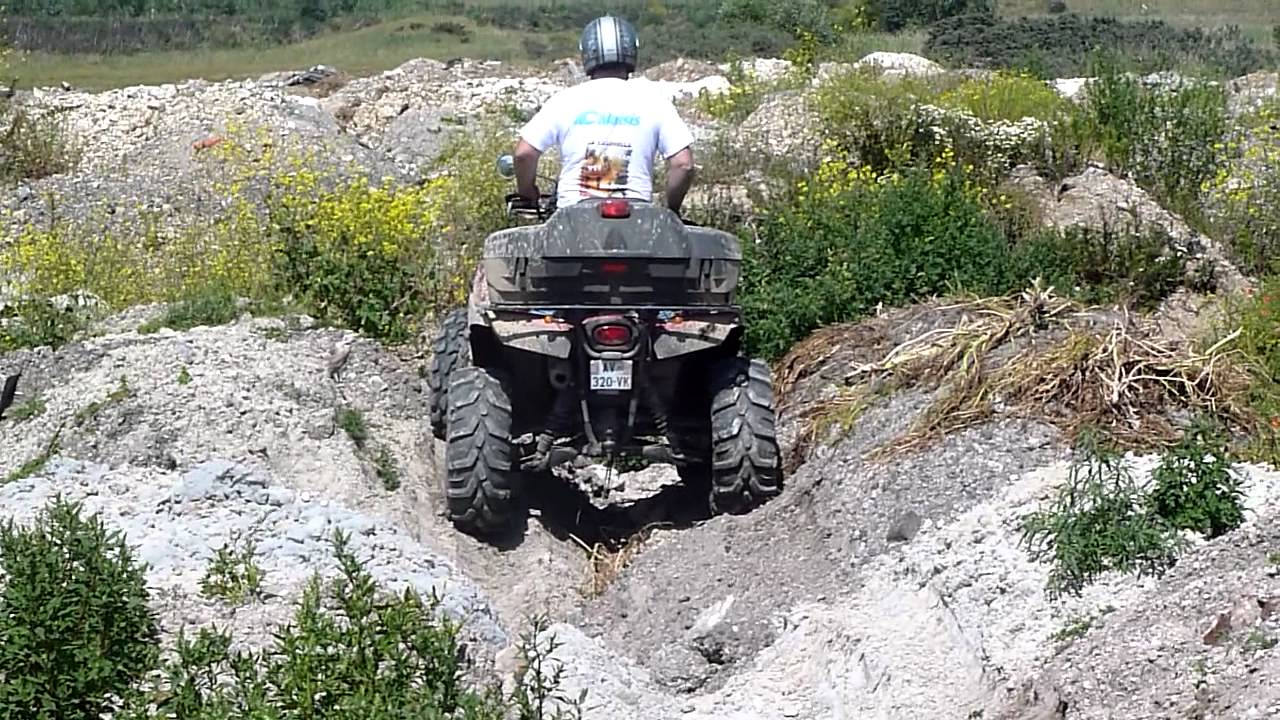 quad trial kawasaki goes YouTube