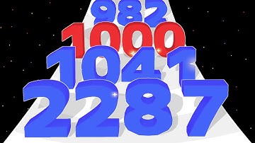 NUMBER MERGE RUN - MATHS GAME, ASMR Gameplay