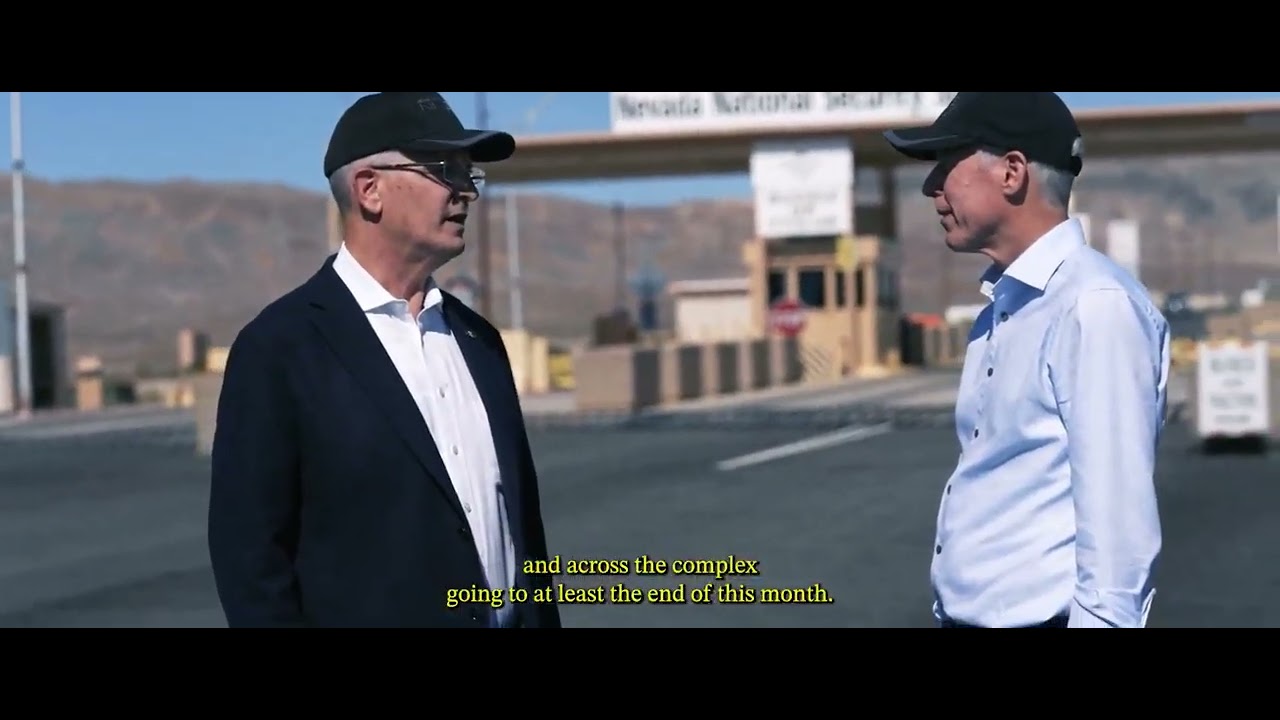 Secretary Wright Visits the Nevada National Security Sites - October 21, 2025