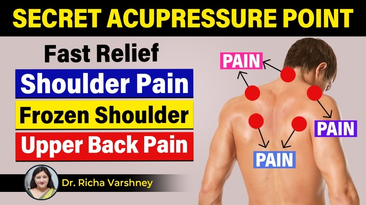 Frozen Shoulder Acupressure Points Shoulder Pain Home Remedies For