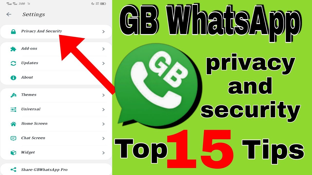 GB WhatsApp top 15 Tricks 2022 || GB privacy and security settings 