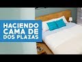 ¿Cómo hacer una cama de dos plazas?