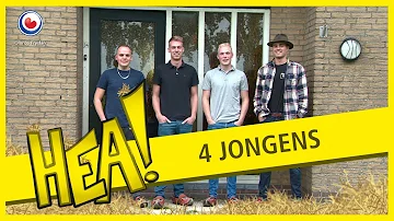 HEA! Vier jongens als huishouden