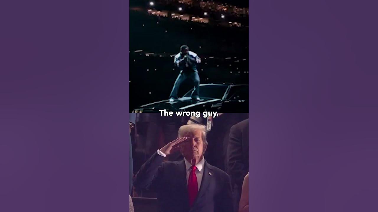 Kendrick Lamar DRAGS Trump during Super Bowl halftime show 🔥