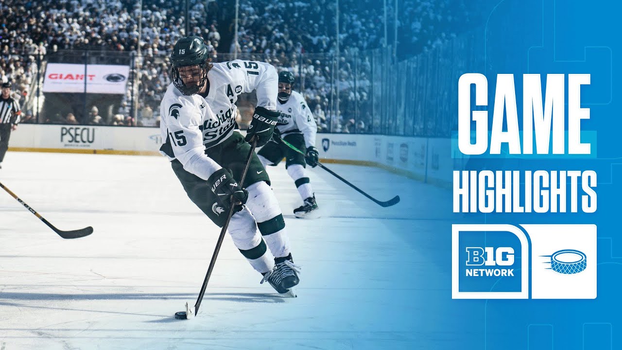 Michigan State at Penn State | HIGHLIGHTS | Big Ten Hockey | 01/31/2026