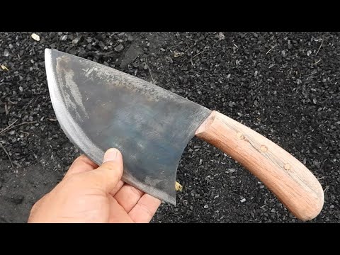 FN Big 1000 Butchering & Taiwan Tuna Knife, Hand Forged