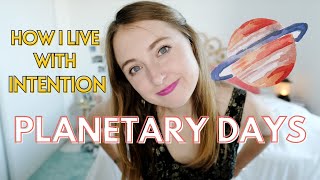 A Guide to Planetary Days ✨ Intentional Living with Astrology Guide