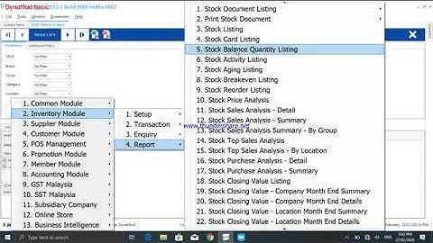 Tutorial: Smart DynaMod Check Stock Balance After Transaction