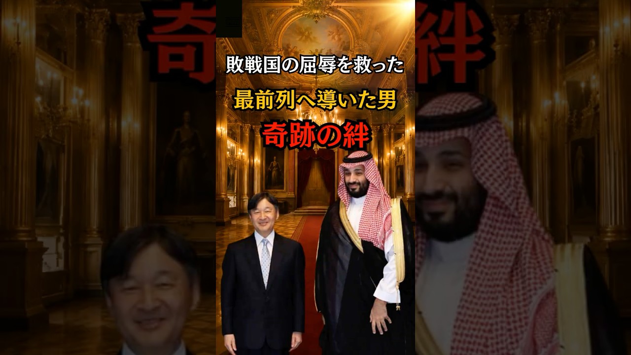 王室の絆が変えた日本の未来誇りの外交#shorts #皇室 #天皇陛下 #サウジアラビア