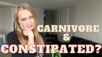 Constipated on Carnivore Diet | Unresolved Constipation