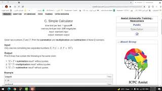 Simple calculator codeforces solution