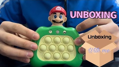 Unboxing the Yiqu Quick Push Game Machine #video