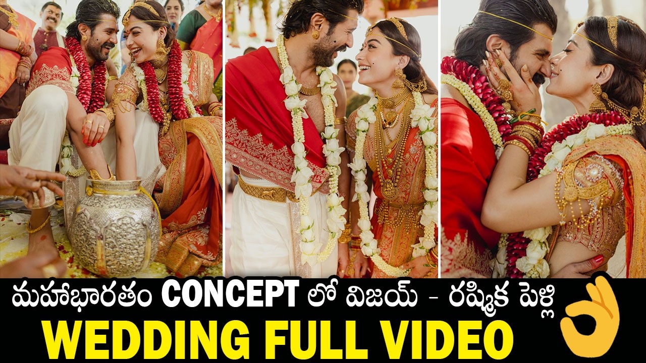 Vijay Devarakonda - Rashmika Mandanna Wedding FULL VIDEO #Virosh