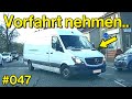 Vollbremsung, heftige Überholmanöver und Vorfahrt nehmen | Dashcam Deutschland #047 | #germany