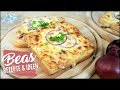 Flammkuchen-Toast Rezept | Schnelle knusprige Tarte flambée Variante backen