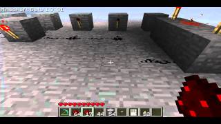 Minecraft Tutorial: 5 Lever Combination Lock