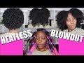 CWK GIRLS SSS PLATES REVIEW | Heatless Blowout On Natural Hair