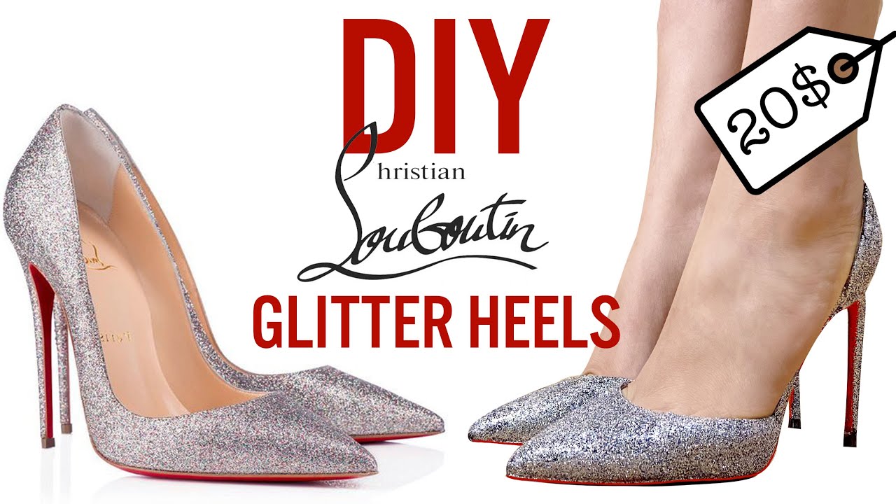 Make Your Shoes Sparkle with Glitter! - Pickler & Ben 