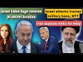 Israel hides huge reserves underground iran seeks indias help israel attack on military base nyt