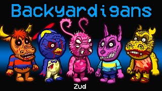 NEW Among Us SCARY BACKYARDIGANS ROLE! (Scary Mod) Update