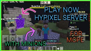 hypixel server for minecraft pocket edition|hypixel skyblock|hypixel like skyblock server