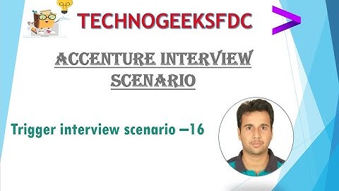 Apex Trigger Interview Scenario -- 16