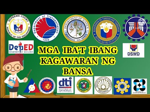 Ano-ano ang mga iba&rsquo;t-ibang Kagawaran ng Pilipinas at ang Tungkulin nito | Mga Ahensiya ng Pilipinas