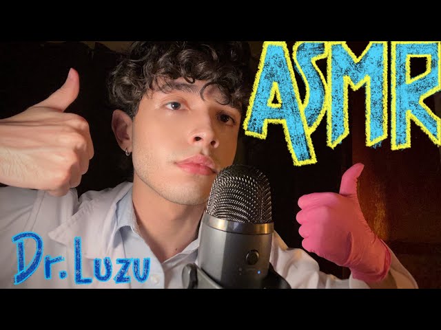 ASMR Cranial Nerves Exam with Dr. Luzu 🧑🏻‍⚕️🩺🥼