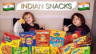 OUR KIDS TASTE TESTED INDIAN SNACKS