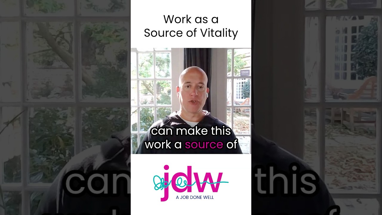 Is your work a source of vitality for you?  