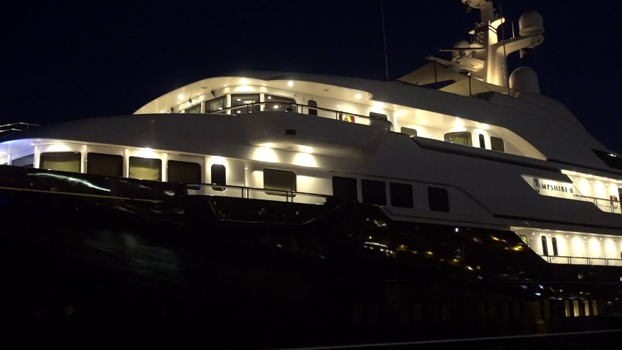 Motor Yacht HAMPSHIRE II (video #2)