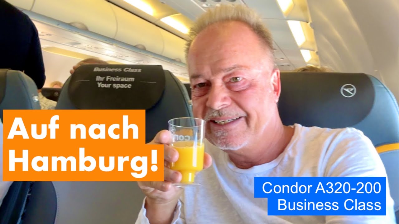 FLUG | Business Class auf Mittelstrecke - unnötige Geldausgabe? | Condor A320-200 ✈️