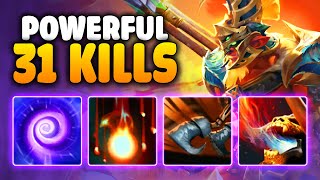 Powerful 31 Kills Time Lock + Fervor | Dota 2 Ability Draft
