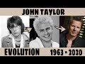 The evolution of john taylor of duran duran  1963  2020