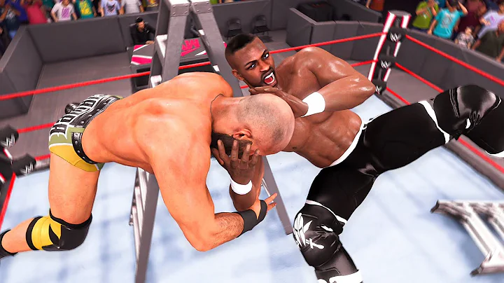 WWE 2K22 MyRISE - Ladder Match For The US Champion...