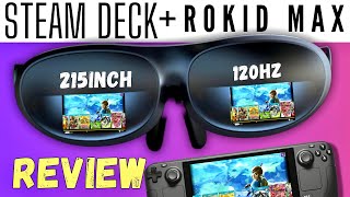 Steam Deck + Rokid Max is AMAZING!